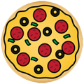 Pizza game icon